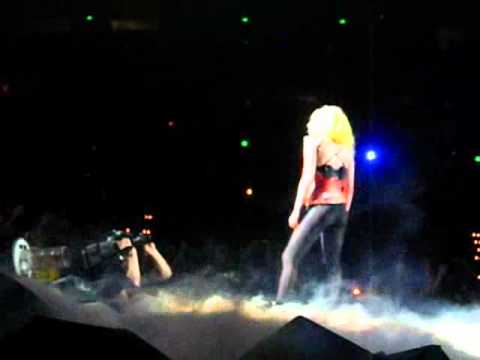 Lady Gaga March 3, 2011 (Paws Up Intro video, Monster, end of Teeth, Alejandro) part 5