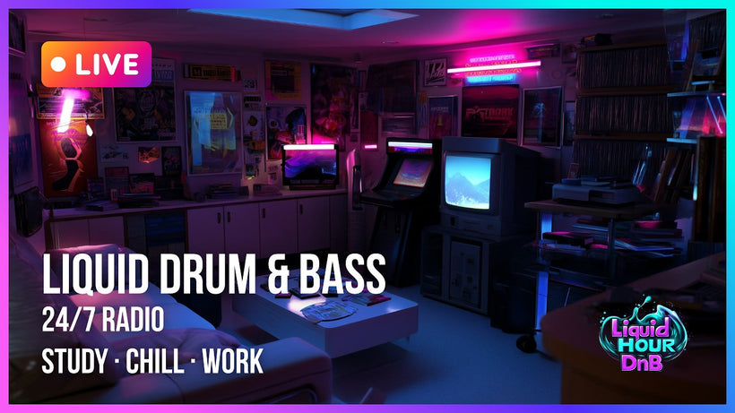 24/7 Atmospheric Liquid Drum &amp; Bass - deep late night rollers