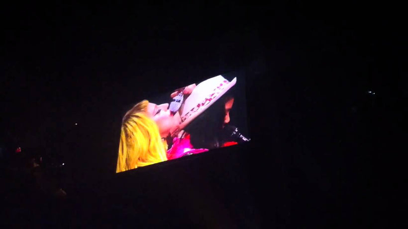 Music Mondays: Lady Gaga March 3, 2011 (Born this Way Duet with Maria Aragon) HD part 4