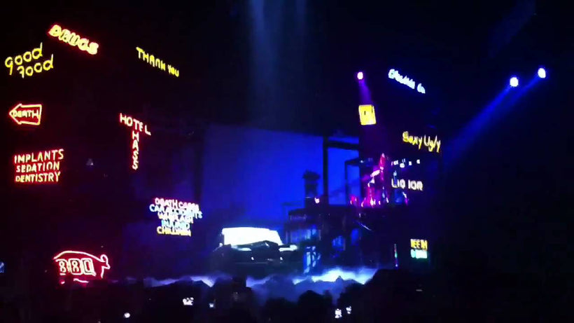 Lady Gaga March 3, 2011 (Intro videos & coutndown, Dance in the Dark, Glitter and Grease)