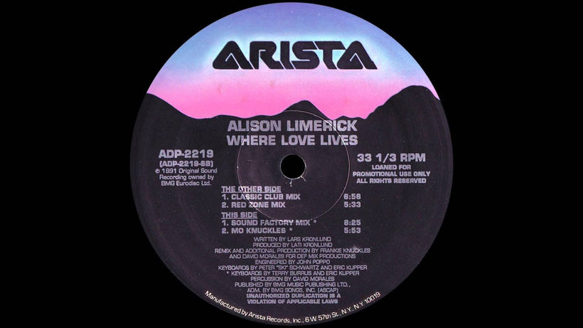 Alison Limerick - Where Love Lives (Come On In) (Sound Factory Mix)