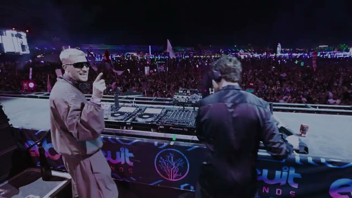 The techno stage doesn't care that you're on holiday