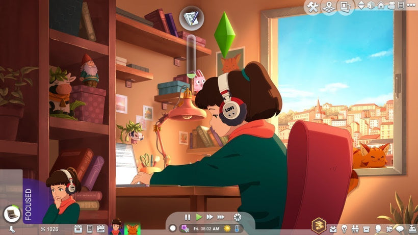 Lofi Girl x The Sims - cozy music to feel ooh be gah!