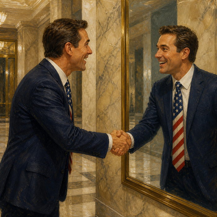 Bipartisan Handshake