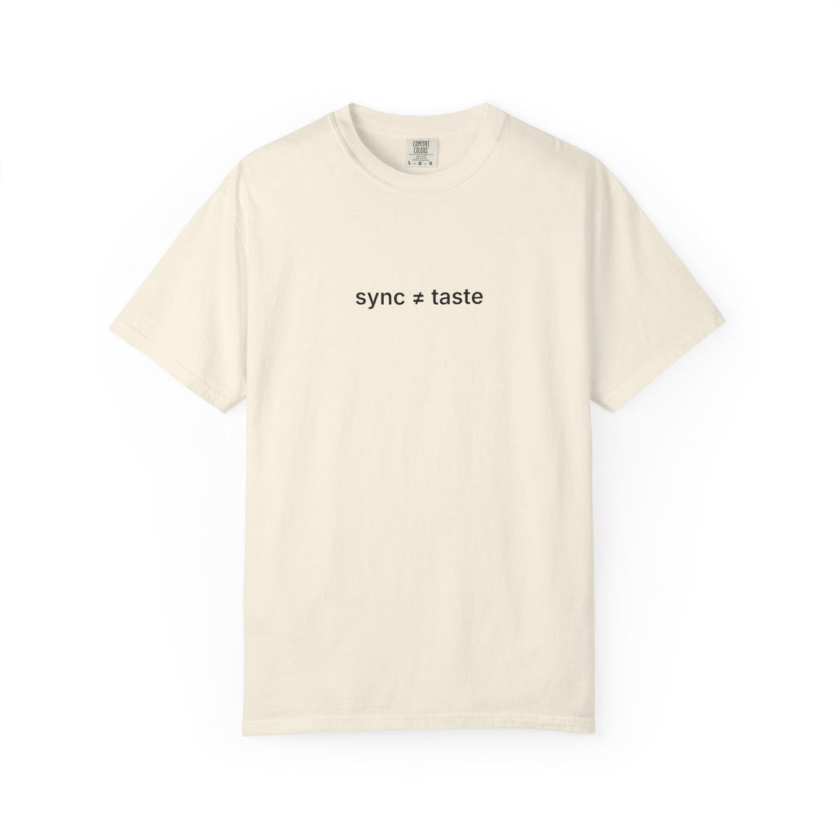 Sync ≠ Taste Tee