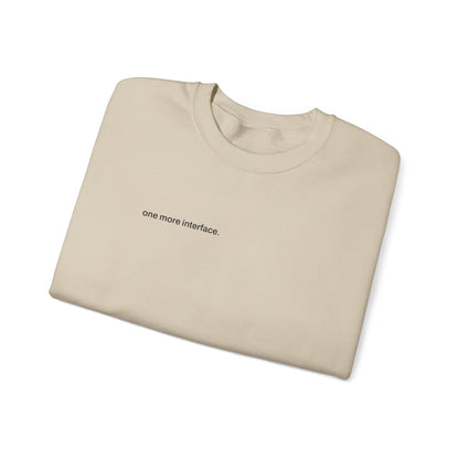 One More Interface Crewneck