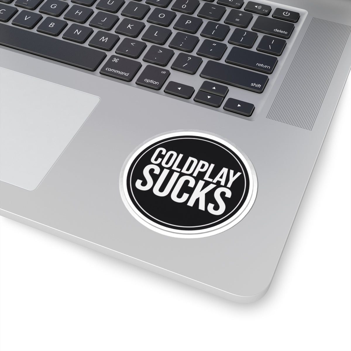 Coldplay Sucks Wordmark Sticker