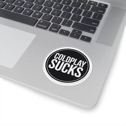 Coldplay Sucks Wordmark Sticker