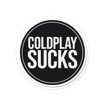 Coldplay Sucks Wordmark Sticker