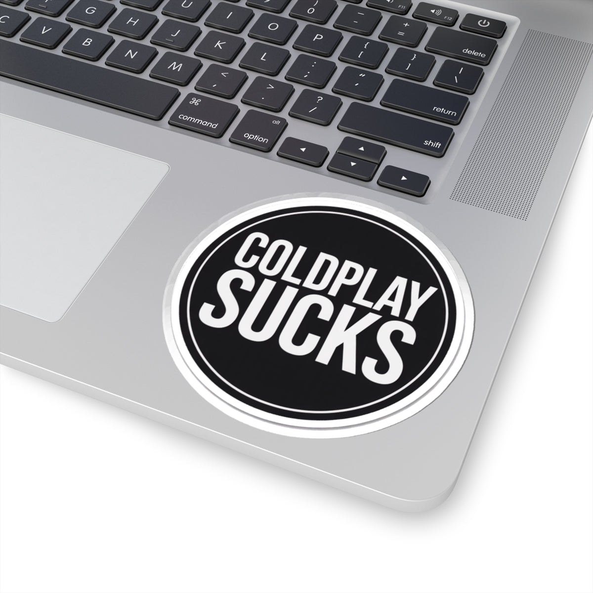 Coldplay Sucks Wordmark Sticker