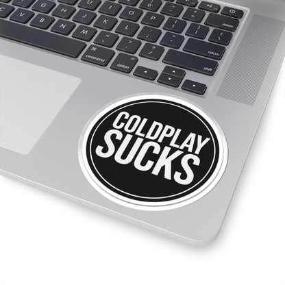 Coldplay Sucks Wordmark Sticker