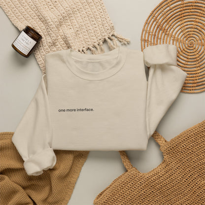 One More Interface Crewneck