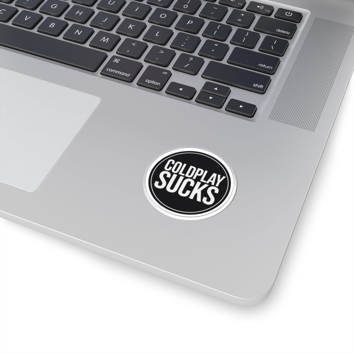 Coldplay Sucks Wordmark Sticker