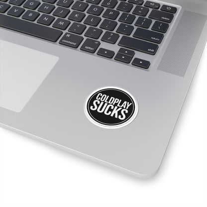 Coldplay Sucks Wordmark Sticker