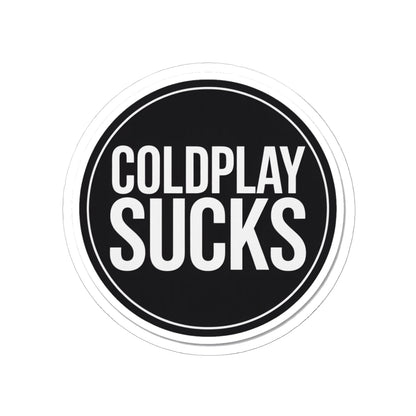 Coldplay Sucks Wordmark Sticker