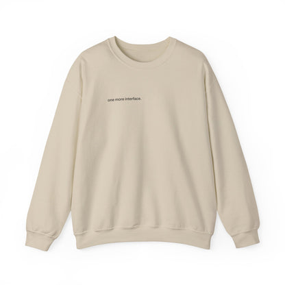 One More Interface Crewneck