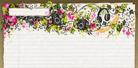 Botanical Noise notebook cover