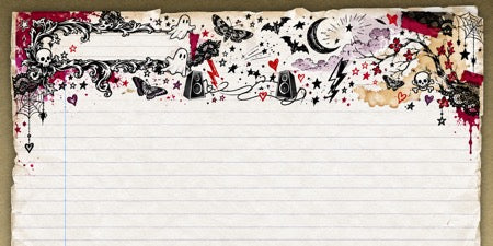 Haunted Notebook notebook cover